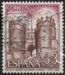 Stamps Spain -  Puerta d´San Andres  Villalpado Zamora