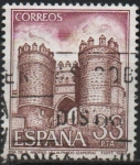 Stamps Spain -  Puerta d´San Andres  Villalpado Zamora