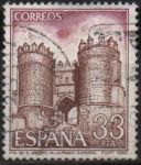 Stamps Spain -  Puerta d´San Andres  Villalpado Zamora