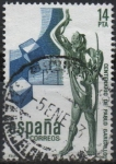 Stamps Spain -  Centenario d´Nacimiento dl´Escultor Pablo Gallado