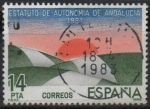 Stamps Spain -  Estatutuos d´Autonomia 