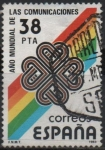 Stamps Spain -  Año Internacional d´l´Comunicaciones