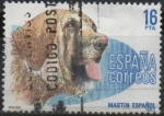 Stamps Spain -  Perros d´raza Españoles 