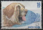 Stamps Spain -  Perros d´raza Españoles 