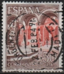 Stamps Spain -  Patio interior d´Hospital d´l´mCaridad Sevilla