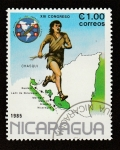 Stamps Nicaragua -  XIII Congreso Chasqui