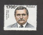 Stamps Poland -  Lech Walesa, Premio Nobel 1983