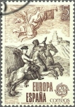 Stamps Spain -  2520 - Europa CEPT - Correo de gabinete y postillón (1761)