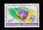 Sellos de Africa - Rwanda -  Centenario de la Unión Internacional de Telecomunicaciones