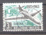 Sellos de Europa - Blgica -  40 aniversario de sabena Y1259