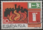 Stamps Spain -  Prevencion d´accidentes laborales 