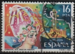 Stamps Spain -  Grandes fiestas populares españolas 2 Carnaval d´Santa Cruz d´Tenerife