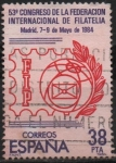 Stamps Spain -  53º congreso d´l´federacion internacional d´Filatelia