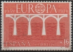 Stamps Spain -  Europa CEPT XXV Aniversario