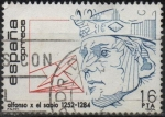 Stamps Spain -  Alfonso X el Savio