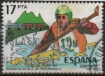 Stamps Spain -  Grandes fiestas populares españolas  