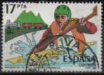 Stamps Spain -  Grandes fiestas populares españolas  