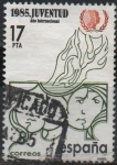 Stamps Spain -  Año internacional d´l´Jubentud 