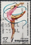 Stamps Spain -  XII Campeonato Mundial d´Gimnasia 