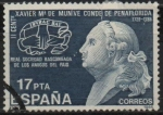 Stamps Spain -  II centenario d´l´muerte d´Xavier Maria d´Munive, Conde d´Peñaflorida