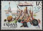 Stamps Spain -  Grandes fiestas populares españolas  