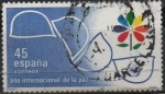 Stamps Spain -  Año internacional d´l´Paz