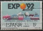 Stamps Spain -  Exposicion Universal d´Sevilla