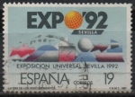 Stamps Spain -  Exposicion Universal d´Sevilla