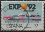 Stamps Spain -  Exposicion Universal d´Sevilla