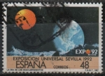 Stamps Spain -  Exposicion Universal d´Sevilla