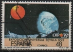 Stamps Spain -  Exposicion Universal d´Sevilla