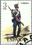 Stamps Spain -  2352 - Uniformes militares - Zapador de Ingenieros de Gala