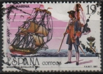 Stamps Spain -  450 Aniversario d´l´creacion dl´cuerpo d´infanteria d´marina