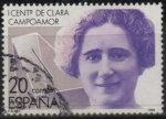 Sellos de Europa - Espa�a -  i centenario dl´nacimiento d´Clara Campoamor