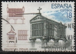 Stamps Spain -  Arquitectura Popular Horreo