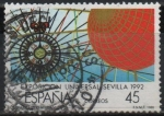 Stamps Spain -  Exposicion Universal d´Sevilla 