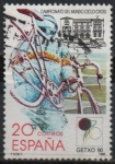 Stamps Spain -  Campeonato dl mundo d´ciclo-cross. Getxo´90