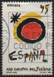 Stamps Spain -  Año europeo dl´Turismo