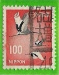 Stamps Japan -  Aves