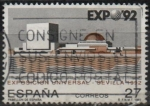 Stamps Spain -  Exposicion Universal d´Sevilla 