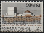 Stamps Spain -  Exposicion Universal d´Sevilla 