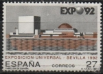 Stamps Spain -  Exposicion Universal d´Sevilla 