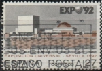 Stamps Spain -  Exposicion Universal d´Sevilla 