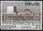 Stamps Spain -  Exposicion Universal d´Sevilla 