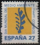 Stamps Spain -  Dia mundial dl´Medio Ambiente