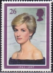 Stamps United Kingdom -  2021 - Lady Diana Spencer