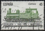 Stamps Spain -  I centenario dl´ferrocarril Igualada-Martorel