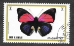 Sellos de Asia - Emiratos �rabes Unidos -  Mi623A - Mariposas