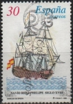 Stamps Spain -  Barcos d´Epoca 