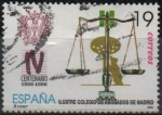 Stamps Spain -  IV cetenario dl´ilustre colegio d´Abogados d´Madrid 